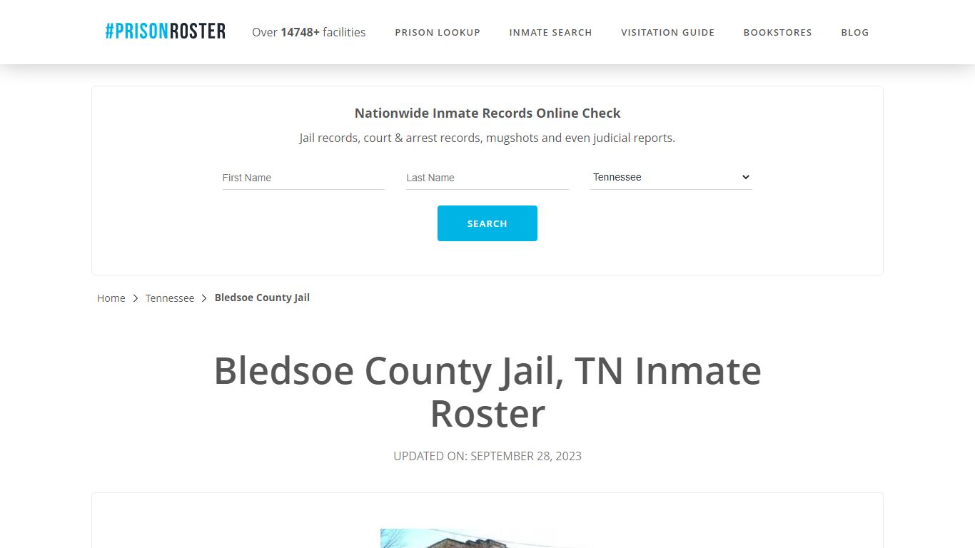 Bledsoe County Jail, TN Inmate Roster - Prisonroster